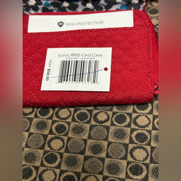 Vera Bradley Iconic RFID Card Case - Picture 5 of 7
